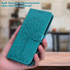 Estuche para teléfono de cuero con tapa pren...