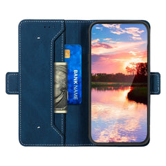 Estuche para teléfono de cuero RFID con cost...