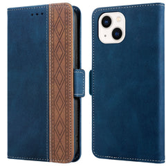 Estuche de cuero RFID magnético cosido      ...