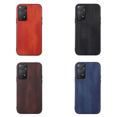 Funda de teléfono PU con textura de vaca ama...