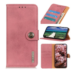 KHAZNEH Funda de cuero con tapa horizontal c...