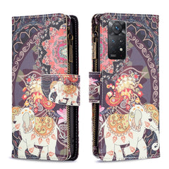 Estuche para teléfono de cuero con cremaller...