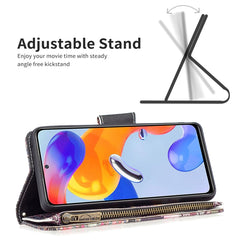 Estuche para teléfono de cuero con cremaller...