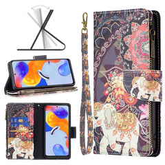 Estuche para teléfono de cuero con cremaller...