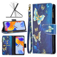 Estuche para teléfono de cuero con cremaller...