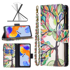 Estuche para teléfono de cuero con cremaller...