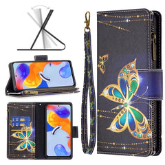 Estuche para teléfono de cuero con cremaller...