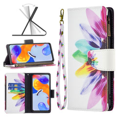 Estuche para teléfono de cuero con cremaller...
