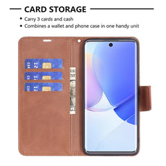 Estuche para teléfono de cuero de color puro...