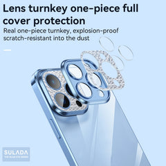 SULADA Diamond Lens Protector Plated Frosted...