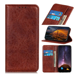 Estuche magnético para teléfono de cuero con...