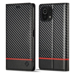 LC.IMEEKE Funda de cuero con tapa de textura...