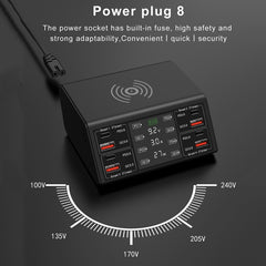 838w 9 en 1 100W 4 PD 3.0 USB-C / Type-C + 4...