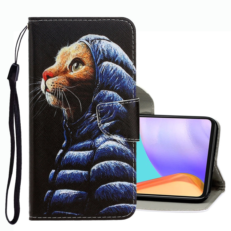 Estuche para teléfono de cuero con dibujo en...