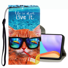 Estuche para teléfono de cuero con dibujo en...
