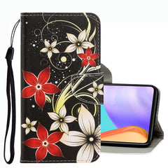 Estuche para teléfono de cuero con dibujo en...