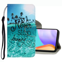Estuche para teléfono de cuero con dibujo en...