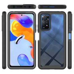 Starry Sky Color sólido PC + TPU Funda para ...