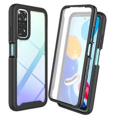 Starry Sky Color sólido PC + TPU Funda para ...