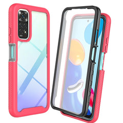 Starry Sky Color sólido PC + TPU Funda para ...