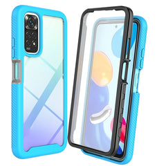 Starry Sky Color sólido PC + TPU Funda para ...