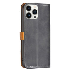 Estuche para teléfono de cuero de doble líne...