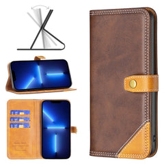 Estuche para teléfono de cuero de doble líne...