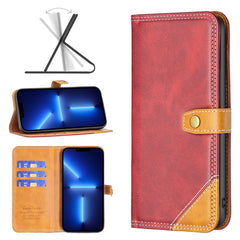 Estuche para teléfono de cuero de doble líne...