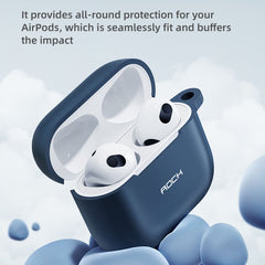 Funda de silicona para auriculares ROCK RPC3013 para AirPods 3