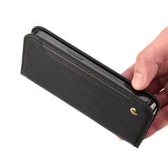 Estuche para teléfono de cuero con empalme d...