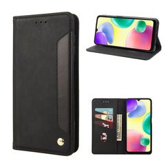 Estuche para teléfono de cuero con empalme d...