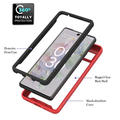 Starry Sky Solid Color Series PC + TPU Funda...