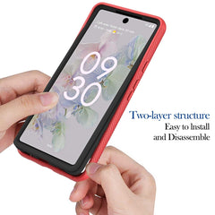 Starry Sky Solid Color Series PC + TPU Funda...