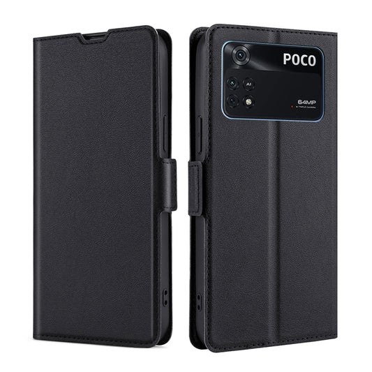 Estuche de cuero ultra delgado con hebilla l...