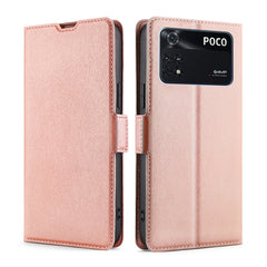Estuche de cuero ultra delgado con hebilla l...