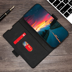 Estuche de cuero ultra delgado con hebilla l...