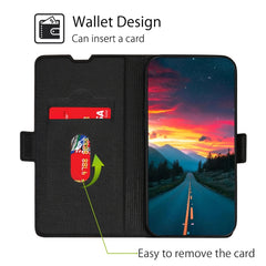 Estuche de cuero ultra delgado con hebilla l...