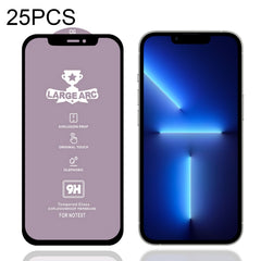 25 PCS 9H HD Película de vidrio templado de ...