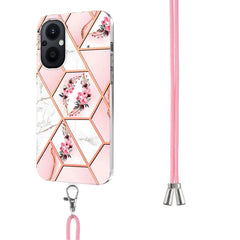 Caja de teléfono TPU con estampado de flores...