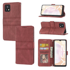 Estuche de cuero para teléfono con tapa hori...