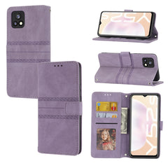 Estuche de cuero para teléfono con tapa hori...