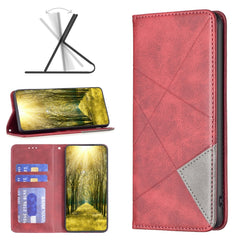 Estuche para teléfono de cuero magnético con...
