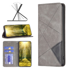 Estuche para teléfono de cuero magnético con...