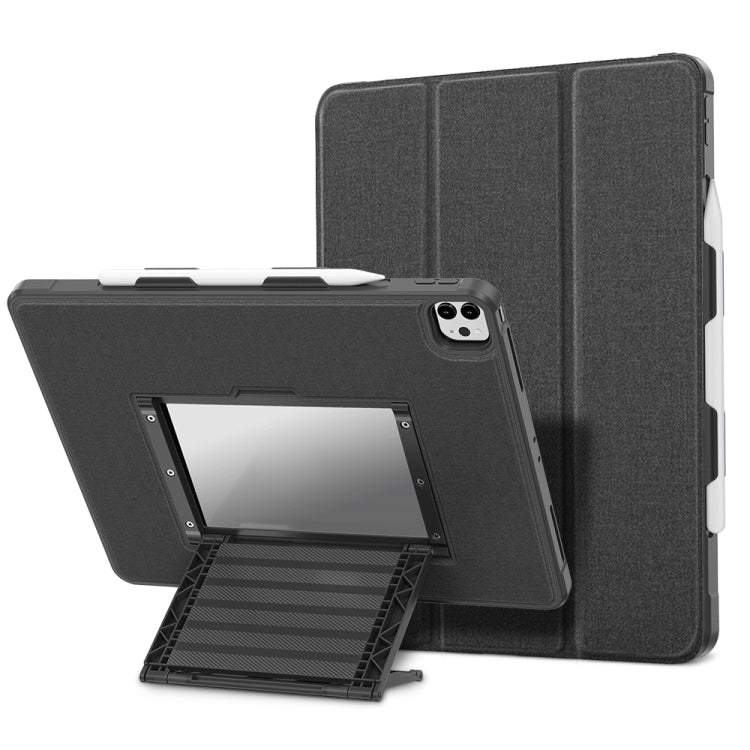 Estuche para tableta con tapa magnética y so...