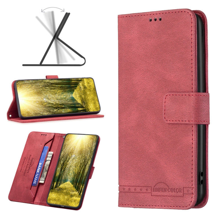 BF09 Hebilla magnética RFID Flip Funda de cu...