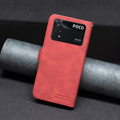 BF09 Hebilla magnética RFID Flip Funda de cu...