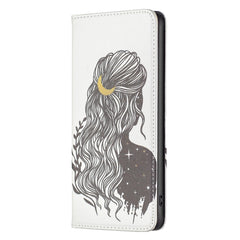 Estuche para teléfono de cuero pintado magné...