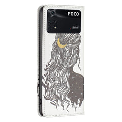 Estuche para teléfono de cuero pintado magné...