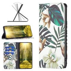 Estuche para teléfono de cuero pintado magné...