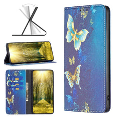 Estuche para teléfono de cuero pintado magné...